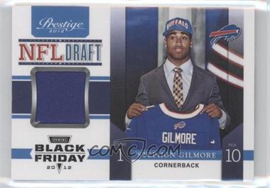 2012 Playoff Prestige - NFL Draft Materials - Black Friday #9 - Stephon Gilmore