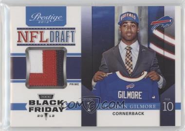 2012 Playoff Prestige - NFL Draft Materials - Prime #9 - Stephon Gilmore /25