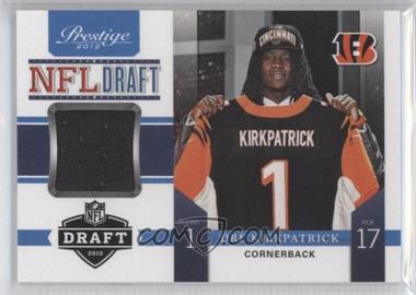 2012 Playoff Prestige - NFL Draft Materials #15 - Dre Kirkpatrick /199