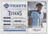 Kendall Wright #/100