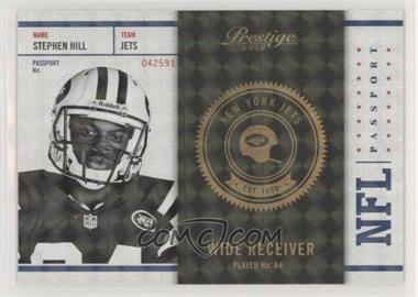 2012 Playoff Prestige - NFL Passport - Holokote #33 - Stephen Hill /100