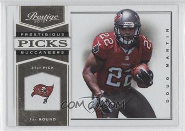 2012 Playoff Prestige - Prestigious Picks - Gold #10 - Doug Martin