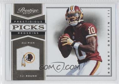 2012 Playoff Prestige - Prestigious Picks - Gold #2 - Robert Griffin III