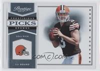 Brandon Weeden #/10