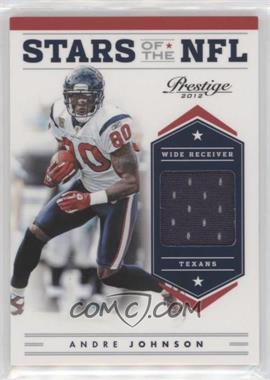 2012 Playoff Prestige - Stars of the NFL - Materials #15 - Andre Johnson /175