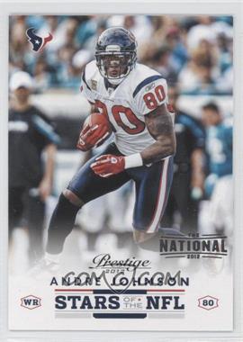 2012 Playoff Prestige - Stars of the NFL - The National 2012 #15 - Andre Johnson /5
