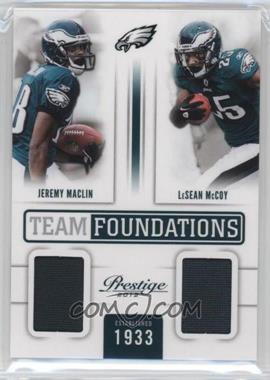 2012 Playoff Prestige - Team Foundations Materials Combos #1 - Jeremy Maclin, LeSean McCoy /249