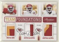 Jonathan Baldwin, Dexter McCluster, Dwayne Bowe #/49