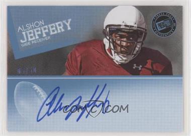 2012 Press Pass - Signings - Blue #PPS-AJ2 - Alshon Jeffery /50