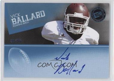 2012 Press Pass - Signings - Blue #PPS-VB2 - Vick Ballard /50