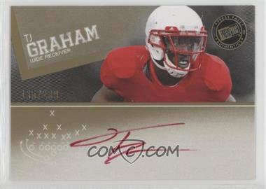 2012 Press Pass - Signings - Gold Red Ink #PPS-TG - T.J. Graham /199