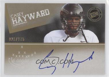 2012 Press Pass - Signings - Gold #PPS-CH2 - Casey Hayward /175