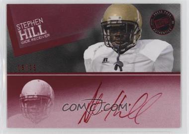 2012 Press Pass - Signings - Red #PPS-SH - Stephen Hill /15