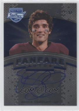 2012 Press Pass Fanfare - [Base] - Blue #FF-BO - Brock Osweiler /199