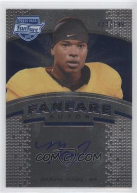 2012 Press Pass Fanfare - [Base] - Blue #FF-MJ - Marvin Jones /199