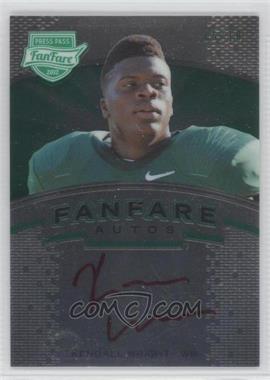 2012 Press Pass Fanfare - [Base] - Emerald Red Ink #FF-KW - Kendall Wright /10