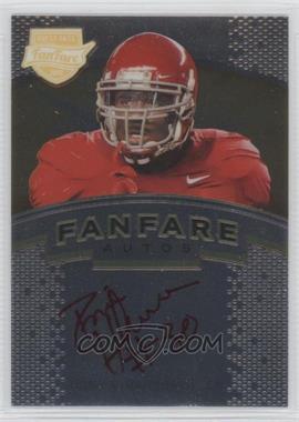 2012 Press Pass Fanfare - [Base] - Gold Red Ink #FF-DH - Dont'a Hightower /51