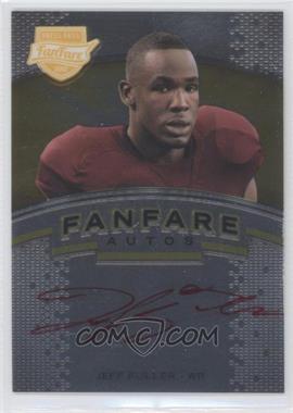 2012 Press Pass Fanfare - [Base] - Gold Red Ink #FF-JF - Jeff Fuller /53