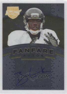 2012 Press Pass Fanfare - [Base] - Gold #FF-BQ - Brian Quick