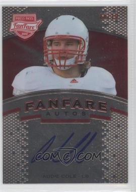 2012 Press Pass Fanfare - [Base] - Red #FF-AC - Audie Cole /10