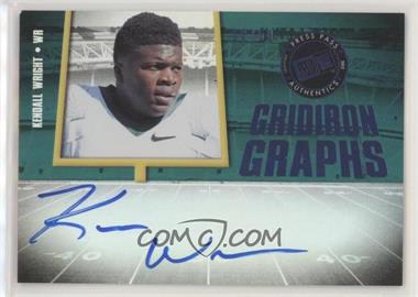 2012 Press Pass Fanfare - Gridiron Graphs - Blue #GG-KW - Kendall Wright /50