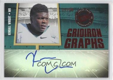 2012 Press Pass Fanfare - Gridiron Graphs - Red #GG-KW - Kendall Wright /25