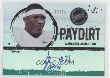 2012 Press Pass Fanfare - Paydirt - Silver #PD-LJ - LaMichael James /99