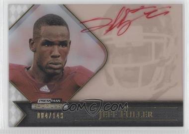 2012 Press Pass Showcase - [Base] - Gold Red Ink #SC-JF - Jeff Fuller /149