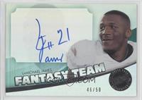 LaMichael James #/50