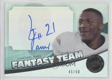 2012 Press Pass Showcase - Fantasy Team Autographs - Silver #FT-LJ - LaMichael James /50