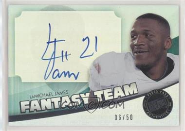 2012 Press Pass Showcase - Fantasy Team Autographs - Silver #FT-LJ - LaMichael James /50