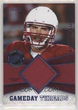 2012 Press Pass Showcase - Gameday Threads - Blue #GDT-AL - Andrew Luck /99
