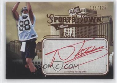 2012 Press Pass Sports Town Edition Autographs - [Base] - Bronze Red Ink #ST NT - Nick Toon /125