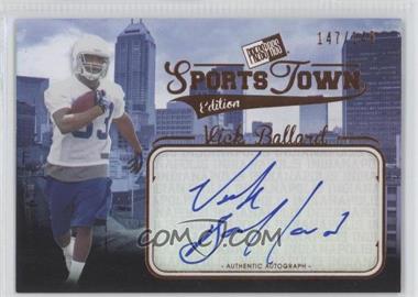 2012 Press Pass Sports Town Edition Autographs - [Base] - Bronze #ST VB - Vick Ballard /149