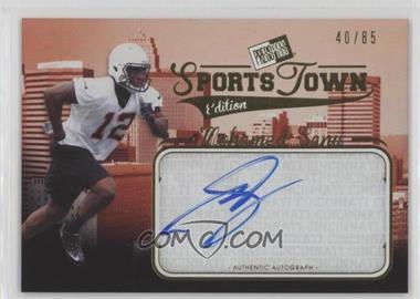 2012 Press Pass Sports Town Edition Autographs - [Base] - Gold #ST MS - Mohamed Sanu /85