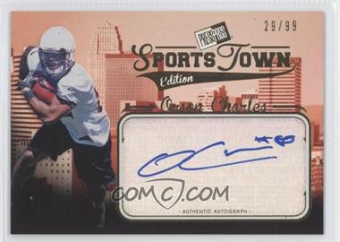2012 Press Pass Sports Town Edition Autographs - [Base] - Gold #ST OC - Orson Charles /99