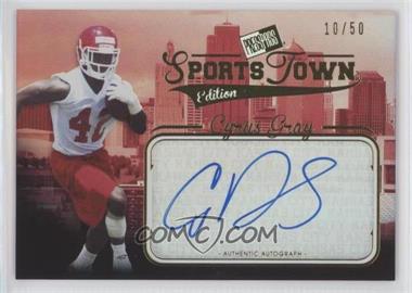 2012 Press Pass Sports Town Edition Autographs - [Base] - Red #ST CG - Cyrus Gray /50