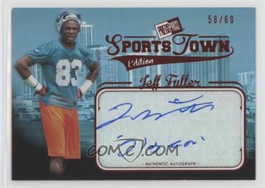 2012 Press Pass Sports Town Edition Autographs - [Base] - Red #ST JF - Jeff Fuller /60