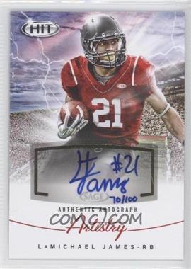 2012 SAGE Hit - Artistry Autographs #AA-8 - LaMichael James /100