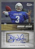 Brandon Weeden [Noted] #/250