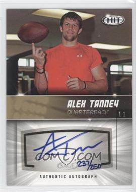 2012 SAGE Hit - Autographs - Gold #A111 - Alex Tanney /250