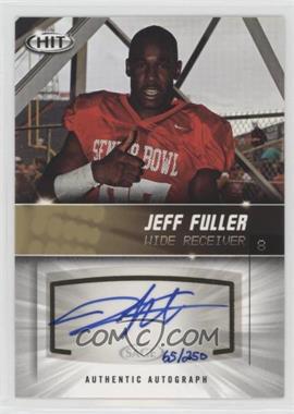 2012 SAGE Hit - Autographs - Gold #A9 - Jeff Fuller /250 [Noted]