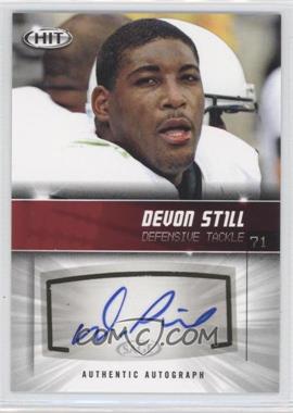 2012 SAGE Hit - Autographs #A39 - Devon Still