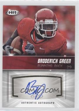 2012 SAGE Hit - Autographs #A92 - Broderick Green