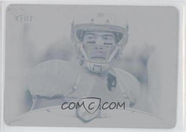 2012 SAGE Hit - [Base] - Printing Plate Cyan #35 - Chris Owusu /1