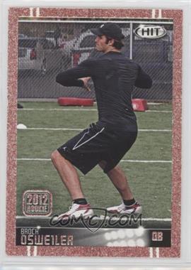 2012 SAGE Hit - [Base] - Red #143 - Brock Osweiler [EX to NM]