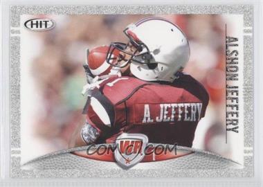 2012 SAGE Hit - [Base] - Silver #1 - Alshon Jeffery