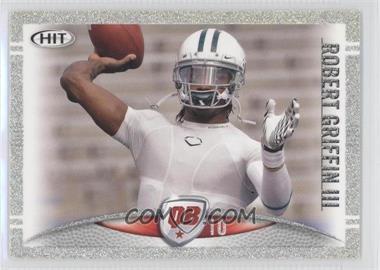 2012 SAGE Hit - [Base] - Silver #10 - Robert Griffin III