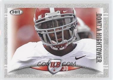 2012 SAGE Hit - [Base] - Silver #90 - Dont'a Hightower