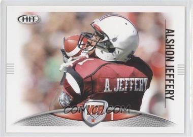 2012 SAGE Hit - [Base] #1 - Alshon Jeffery